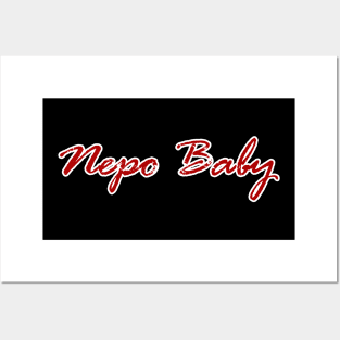 nepo baby retro Posters and Art